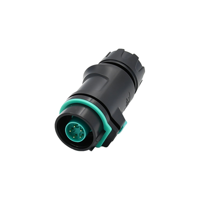 品質  K16 Male 5 Pin Waterproof Circular Connector 6.5mm Cable 工場