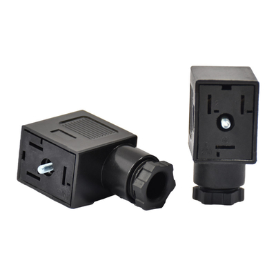 10A 250Vの電磁弁のコネクターDIN43650AはM3プラグの基盤LEDの防水コネクターをねじで締める