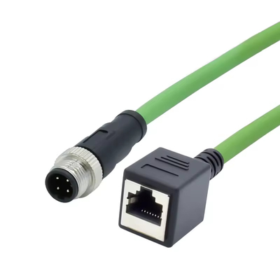 IP67/IP68 定位電圧250V TPU コーティング素材の機械用ケーブルコネクタ