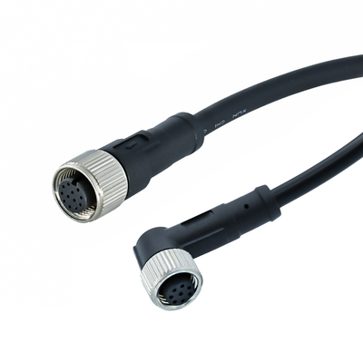 Rigoal M12 から M8 男性 女性 防水接続器 IP67 IP68 3-17 ピン