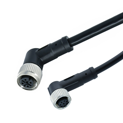 Rigoal M12 から M8 男性 女性 防水接続器 IP67 IP68 3-17 ピン