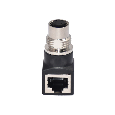 M12 Xコード 女性 RJ45 コンネクタ IP67 IP68 防水