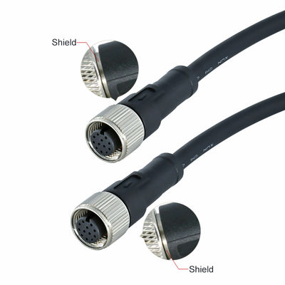 M12防水コネクタ 3-17ピン IP67 IP68 DIN標準