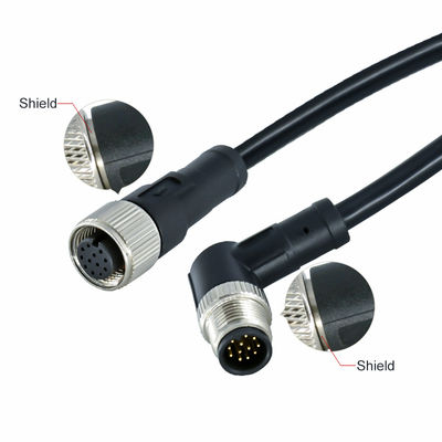 M12防水コネクタ 3-17ピン IP67 IP68 DIN標準