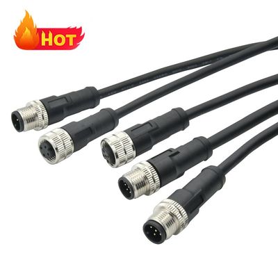 M12 防水コネクタ IP67 IP68 男性 女性 3-24ピン DIN IEC61076