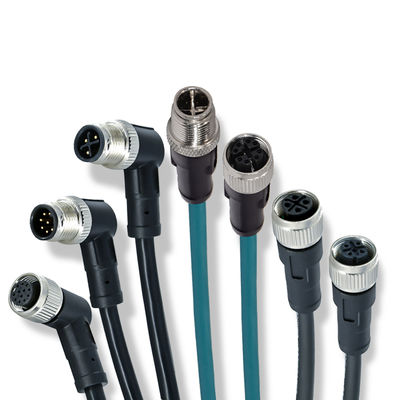 M12 防水コネクタ IP67 IP68 男性 女性 3-24ピン DIN IEC61076