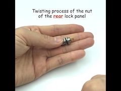 M8 panel mount connector